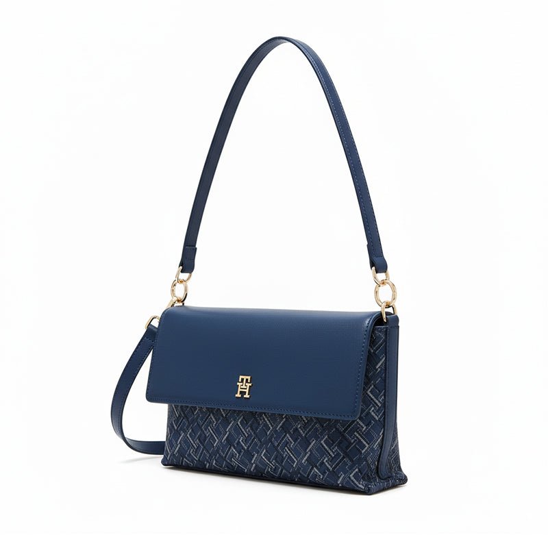 Tommy Hilfiger DISTINCT BAG MONO - BLU TB129 - Runner