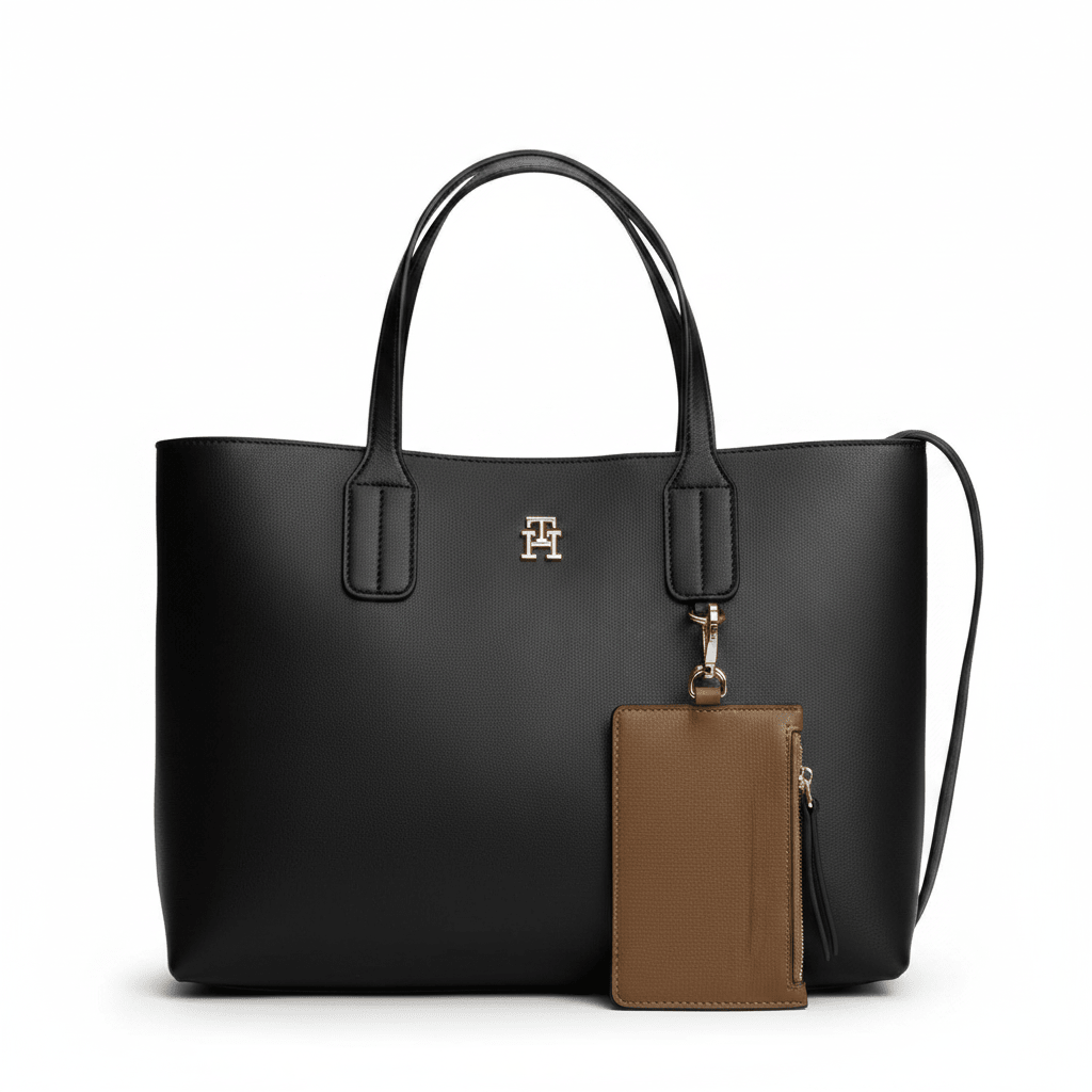 TOMMY HILFIGER DISTINCT Logo Detail Satchel Bag TB307 - Runner