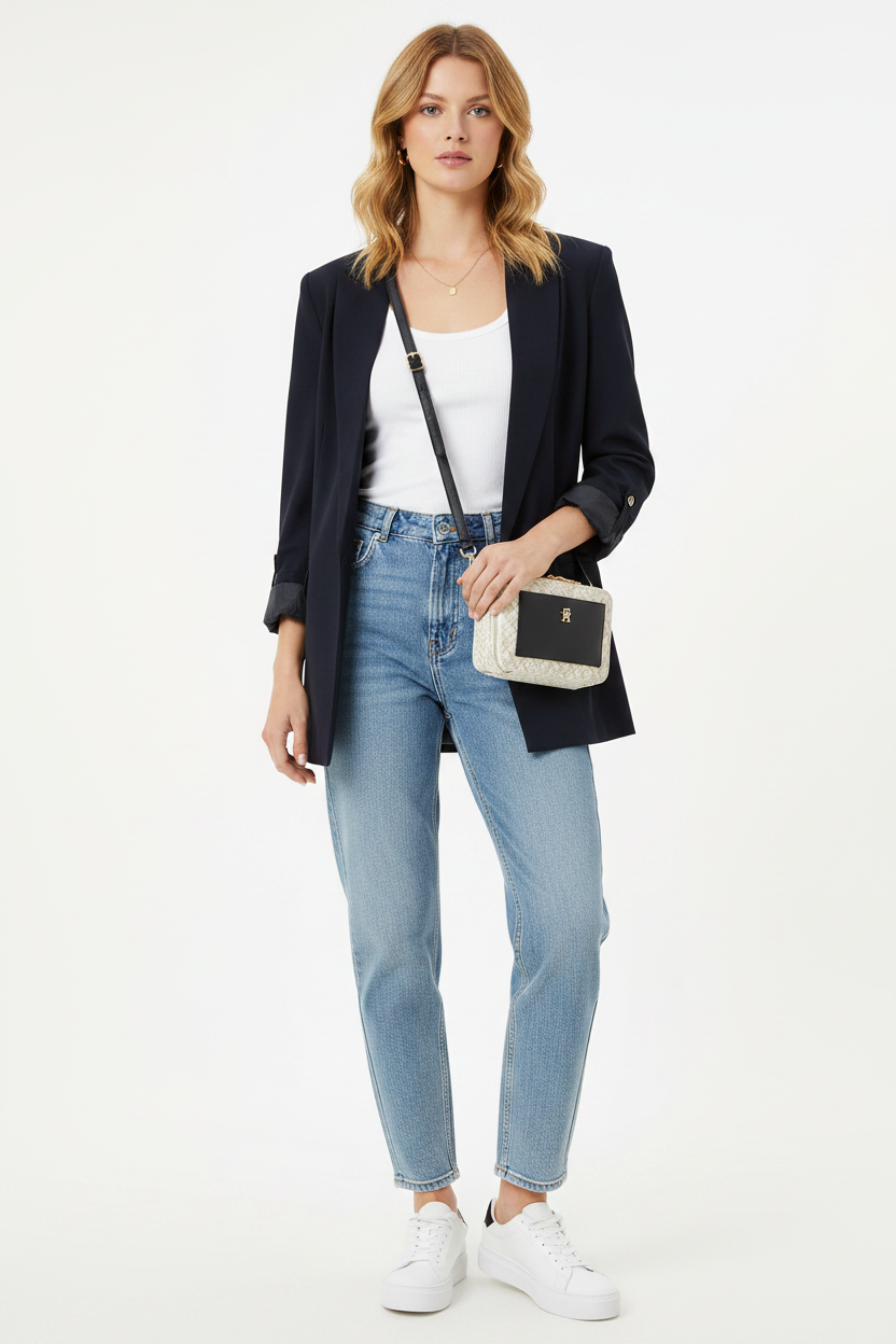 TOMMY HILFIGER Distinct-ShoulderBag-White tb213