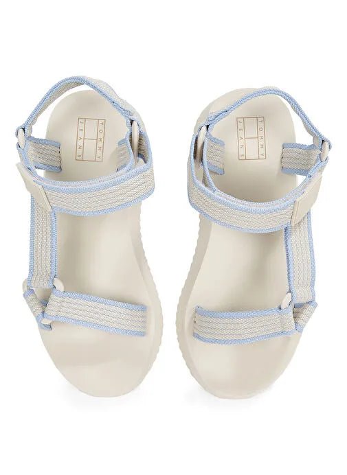 TOMMY HILFIGER Ecru Women's Sandals SLW93 - Runner
