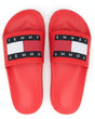 Tommy Hilfiger Essential Logo Swim Flip - Flops - Red SLM26 - Runner
