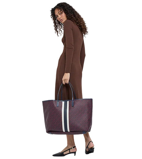 TOMMY HILFIGER eversible Shopper Bag + Pouch MONOPLAY LE MAXI TB199 - Runner