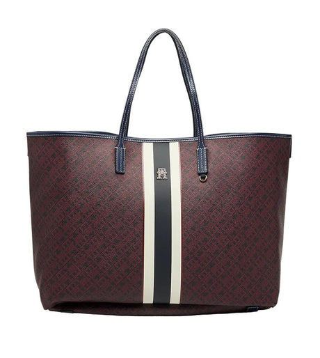 TOMMY HILFIGER eversible Shopper Bag + Pouch MONOPLAY LE MAXI TB199 - Runner