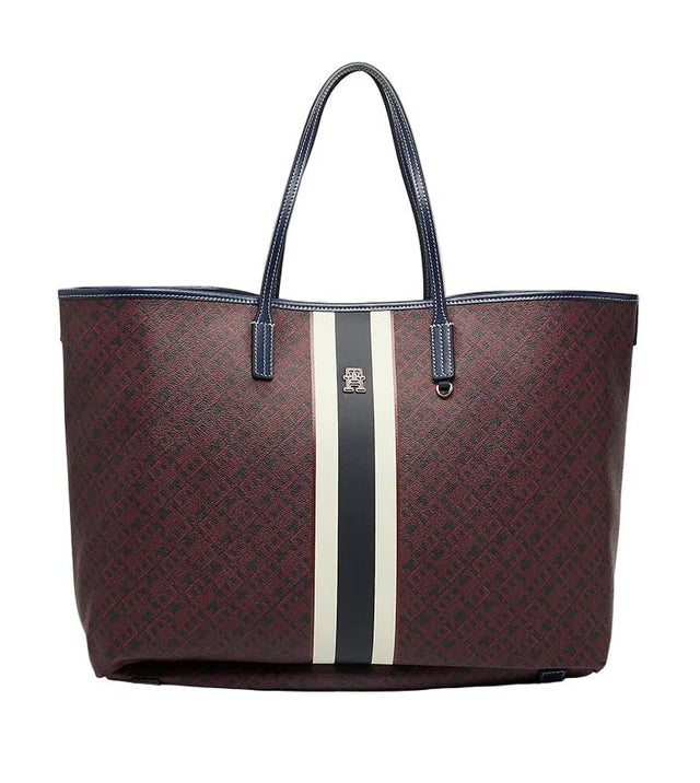 TOMMY HILFIGER eversible Shopper Bag + Pouch MONOPLAY LE MAXI TB199 - Runner