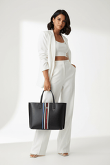 TOMMY HILFIGER Iconic Satchel Corp-Shoulderbag-Navy-TB48 - Runner