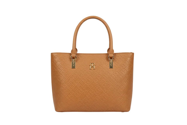 TOMMY HILFIGER Iconic TH Monogram Embossed Tote TB202 - Runner