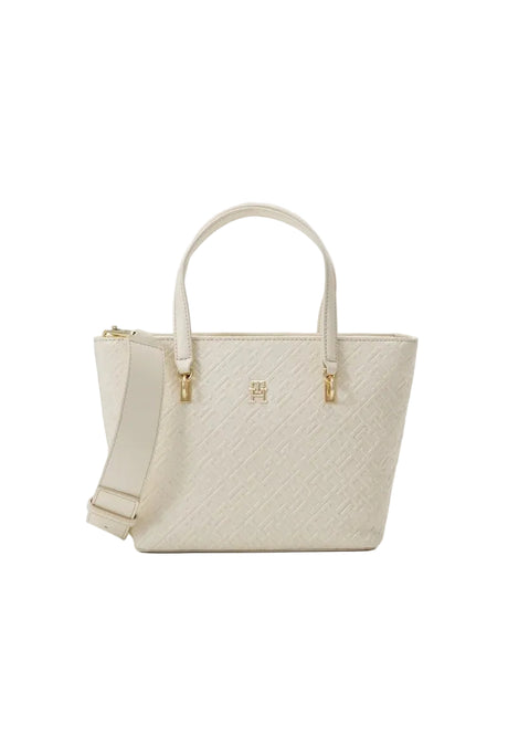TOMMY HILFIGER Iconic TH Monogram Embossed Tote TB203 - Runner