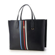 Tommy Hilfiger Iconic Tommy Satchel Corp - Shoulderbag - Navy - TB48 - Runner