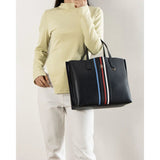Tommy Hilfiger Iconic Tommy Satchel Corp - Shoulderbag - Navy - TB48 - Runner