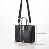 Tommy Hilfiger Iconic Tommy Satchel Corp - Shoulderbag - Navy - TB48 - Runner