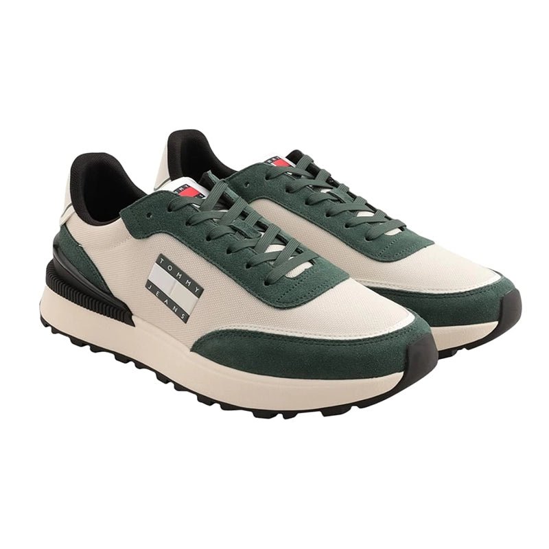 Tommy Hilfiger Jeans TJM Technical Runner Sneakers GRN TOM105 - Runner