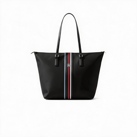 TOMMY HILFIGER Ladies Poppy Tote Corp Tote Shoulder bag0 TB61 - Runner