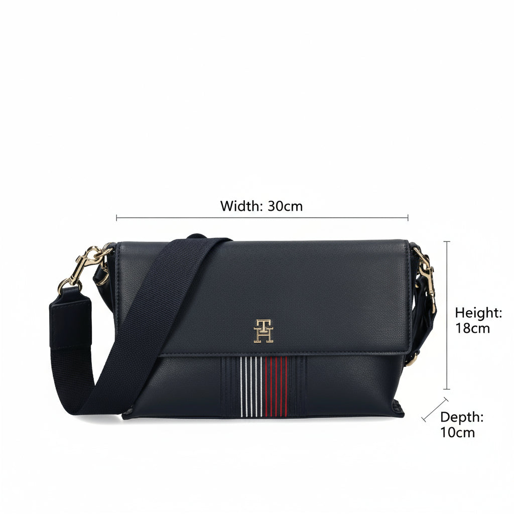 Tommy Hilfiger LOGO APPLIQUE Women's - Shoulder Bag TB97 - Runner