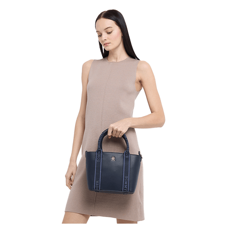 TOMMY HILFIGER LOGOTAPE MINI TOTE - Borsa a mano TB94 - Runner
