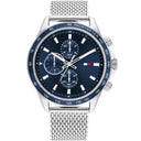 Tommy Hilfiger Men's Blue Dial Stainless Steel Watch - 1792018 TTM24 - Runner