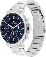 TOMMY HILFIGER MEN'S NAVY DIAL STAINLESS STEEL WATCH - 1710588 TTM59 - Runner