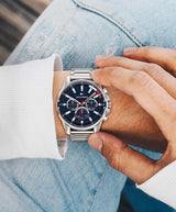 Tommy Hilfiger Men's Quartz Stainless Steel and Bracelet Sporty Watch 1791788 TTM65 - Runner