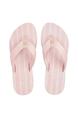 TOMMY HILFIGER MONOGRAM WEDGE FLIP - FLOPS - Pool shoes - foggy pink SLW18 - Runner