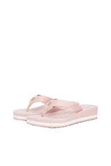 TOMMY HILFIGER MONOGRAM WEDGE FLIP - FLOPS - Pool shoes - foggy pink SLW18 - Runner