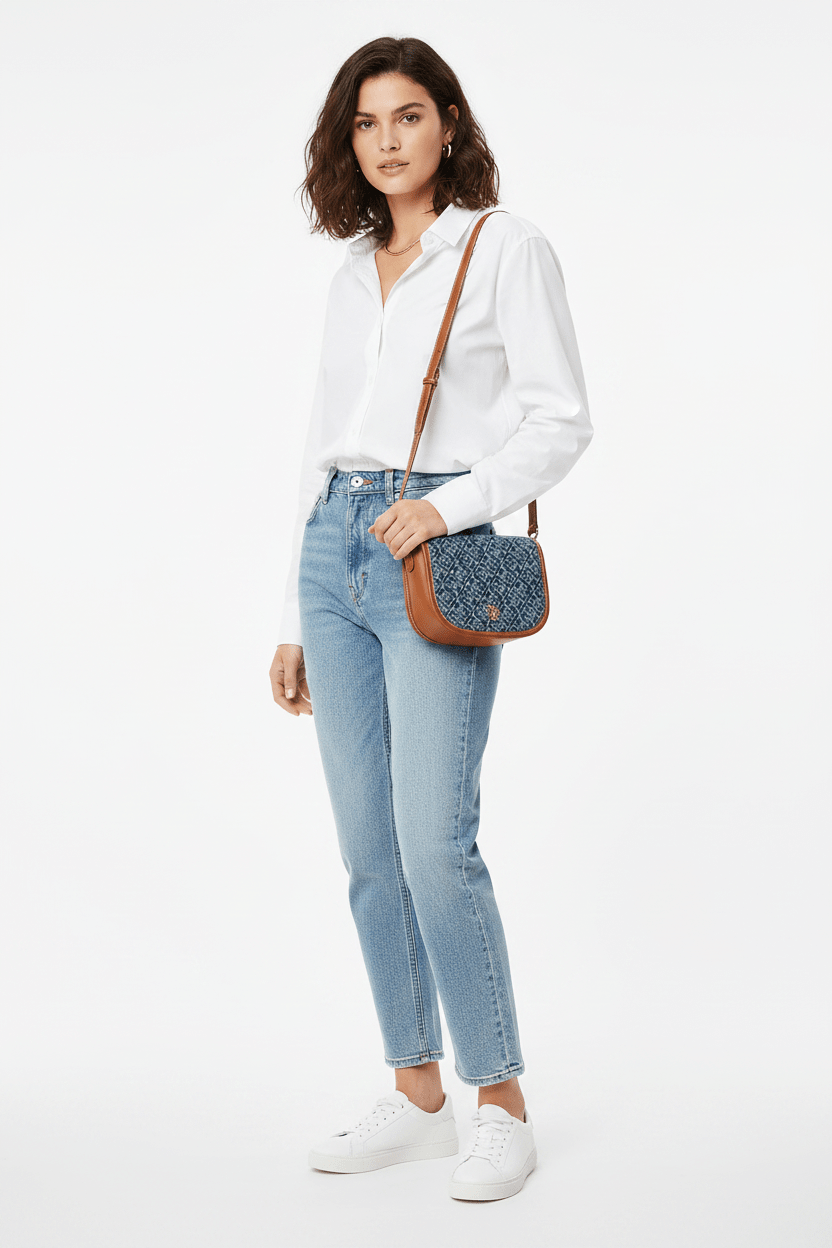 TOMMY HILFIGER Monoplay Crossbody Saddle Bag TB135 - Runner