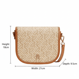 TOMMY HILFIGER Monoplay Crossbody Saddle Bag TB82 - Runner