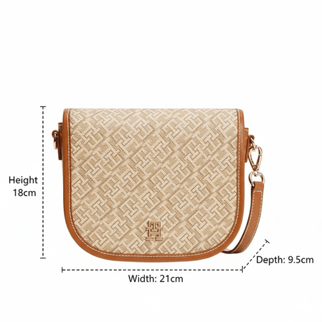 TOMMY HILFIGER Monoplay Crossbody Saddle Bag TB82 - Runner