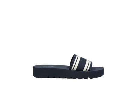 TOMMY HILFIGER Nadelin Platform Slide Sandal In blue ModeSens SLW63 - Runner