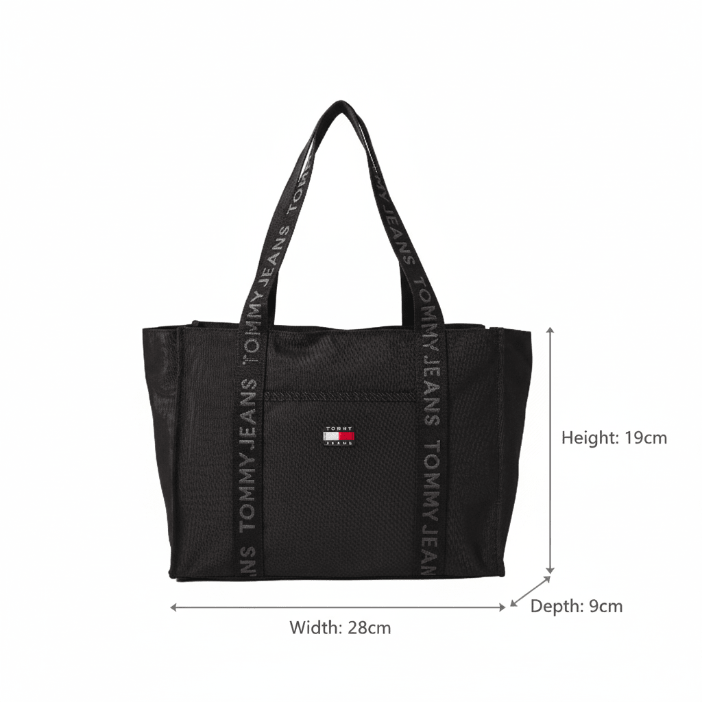 TOMMY HILFIGER Polyester HandBag with Detachable Strap TB200 - Runner