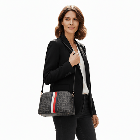 TOMMY HILFIGER Poppy Corp Backpack - GREY - TB23 - Runner