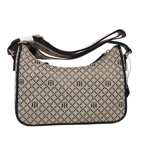 TOMMY HILFIGER Riley All Over Monogram Baguette Bag TB152 - Runner