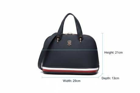 TOMMY HILFIGER Signature Detail - Shoulderbag - Black - TB181 - Runner