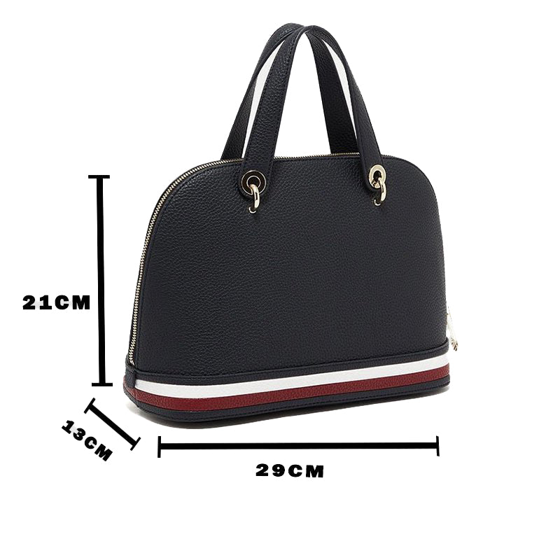 Tommy Hilfiger Signature Detail - Shoulderbag - Black - TB37 - Runner