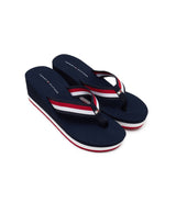 TOMMY HILFIGER signature strap wedge flip - flops SLW24 - Runner
