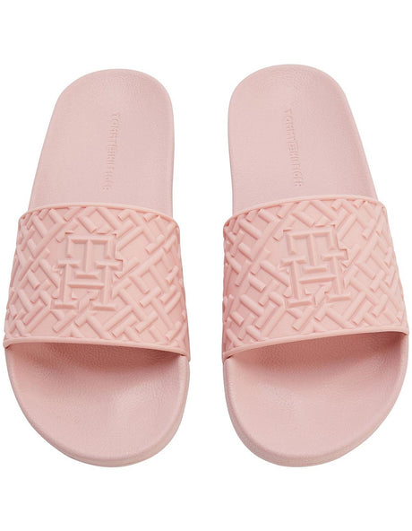 TOMMY HILFIGER Slides Th Monogram Pool Slide SLW75 - Runner