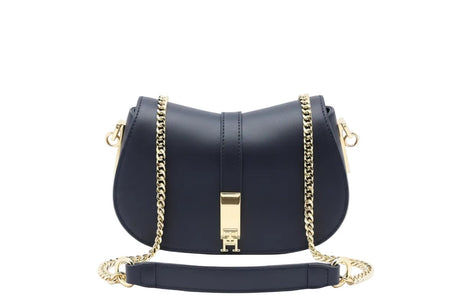 TOMMY HILFIGER Solid Blue Pu Sling Bag TB185 - Runner