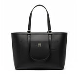 Tommy Hilfiger TH Distict Mono Tote - Shoulderbag - Black - TB39 - Runner
