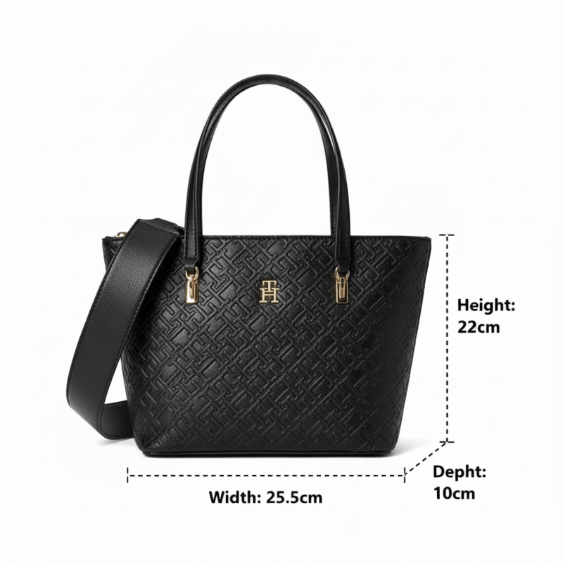 Tommy Hilfiger TH Refined - Shoulderbag - Black - TB36 - Runner