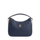 TOMMY HILFIGER TH Textured Shoulder Bag Blue TB308 - Runner