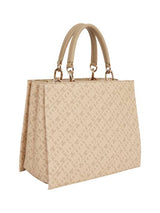 TOMMY HILFIGER Tote bag with label appliqué in beige Handbag TB195 - Runner