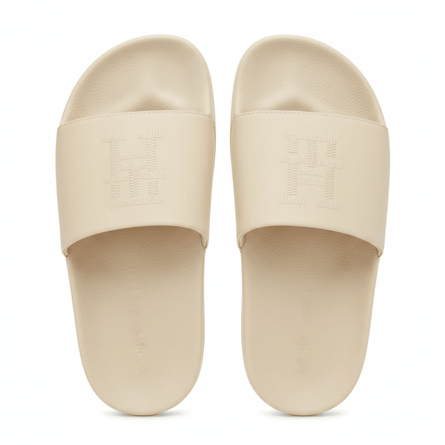 TOMMY HILFIGER Women TH EMBROIDERED SLIDE SLW113 - Runner