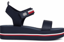 TOMMY HILFIGER Women's Avrett Wedge Sandal SLW112 - Runner