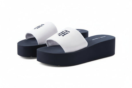 TOMMY HILFIGER Women’s Slide Sandals – Stylish and Comfortable Platform SLW96 - Runner