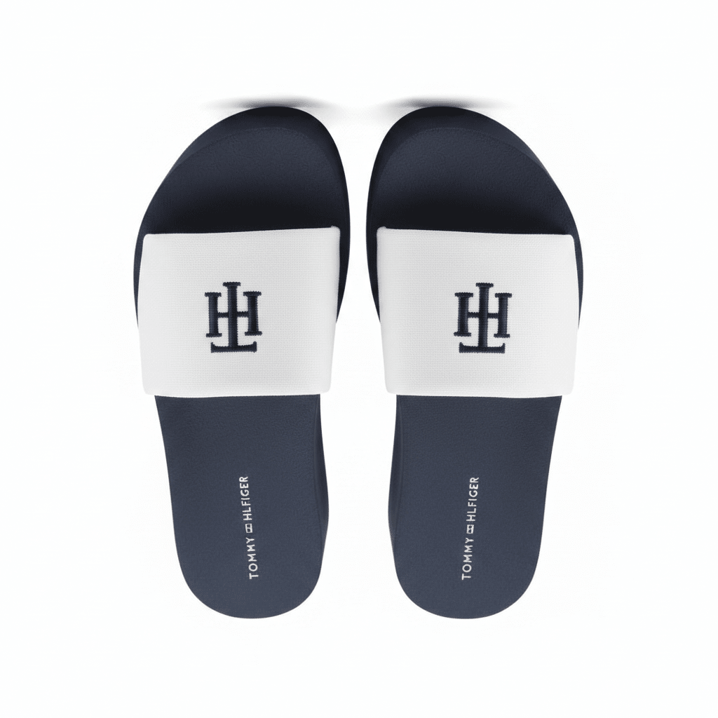 TOMMY HILFIGER Women’s Slide Sandals – Stylish and Comfortable Platform SLW96 - Runner