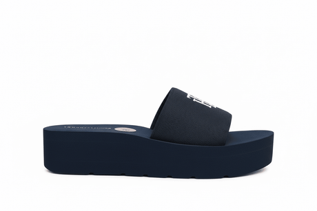 TOMMY HILFIGER Women’s Slide Sandals – Stylish and Comfortable Platform SLW97 - Runner