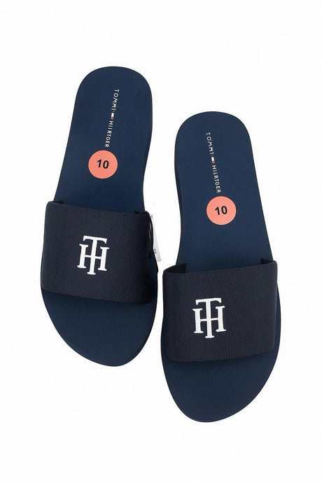 TOMMY HILFIGER Women’s Slide Sandals – Stylish and Comfortable Platform SLW97 - Runner
