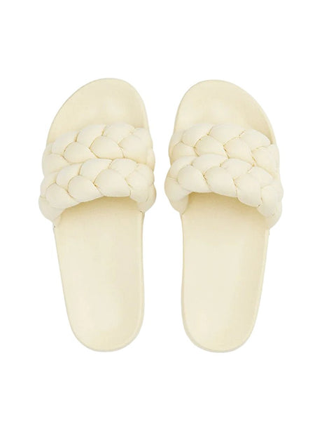 TOMMY HILFIGER women's Tjw braided slippers SLW6 - Runner