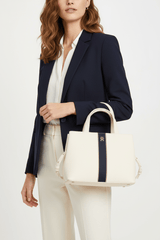 TOMMY HILFIGERMonogram Satchel Handbag TB145 - Runner