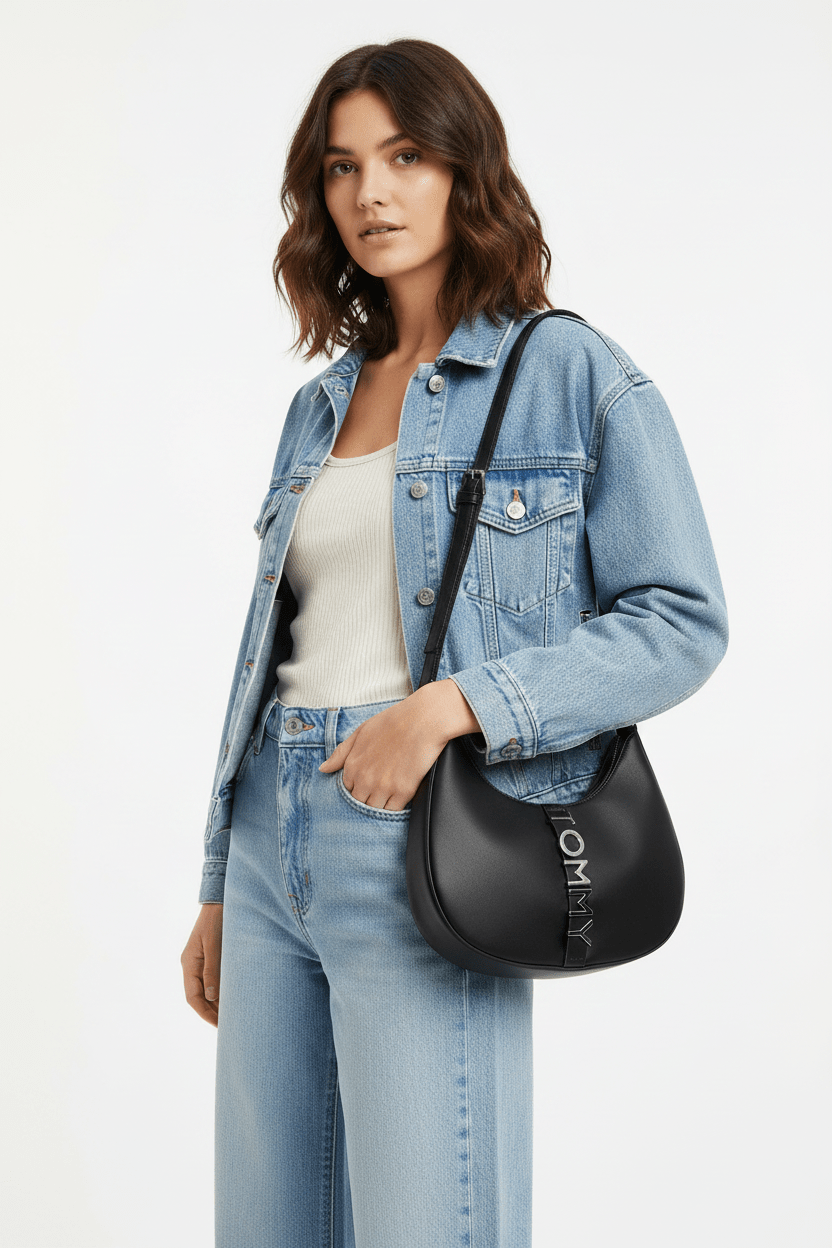 TOMMY JEANS City Metal Logo Shoulder Bag TB118 - Runner