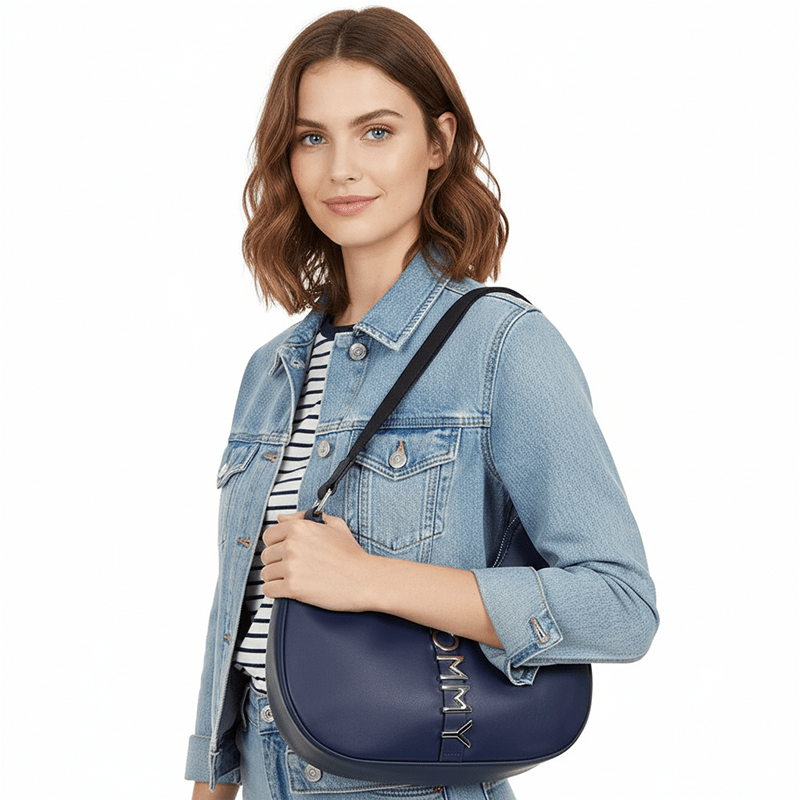 Tommy Jeans City Metal Logo Shoulder Bag TB120 - Runner