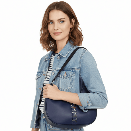 Tommy Jeans City Metal Logo Shoulder Bag TB120 - Runner